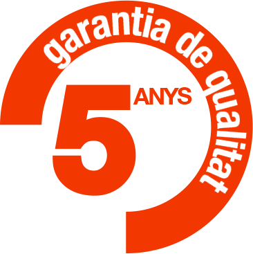 5 anys de garantia